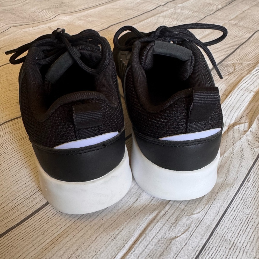 Adidas Cloudfoam Sneakers Women’s Sz 7 Black Running Shoes Lightweight Comfort - Picture 3 of 7
